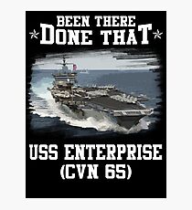 Lámina fotográfica USS Enterprise CVN 65
