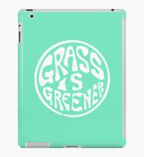 Grass is greener iPad Case/Skin
