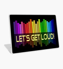 Let's get loud (music equalizer) Laptop Skin