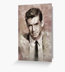 Anthony Perkins, Hollywood Legend Greeting Card