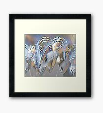 Golden arches Framed Print