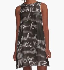 Black Books Blackboard, we'll have none of that - Bernard A-Line Dress