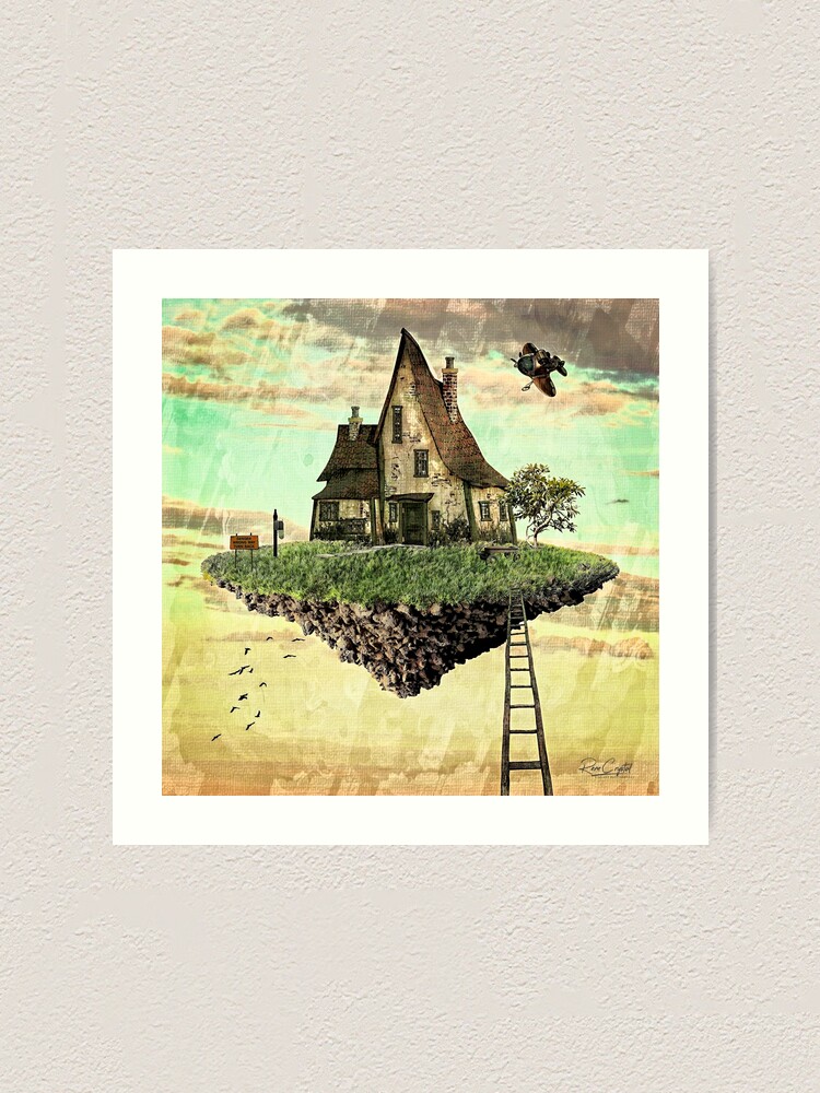Alternate view of House For Sale - Very Quiet Neighborhood Art Print