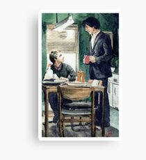 Tea in 221B Canvas Print