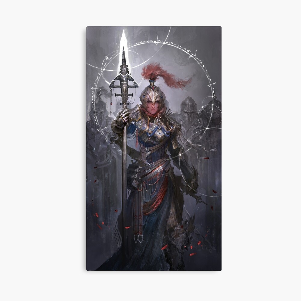Maiden of Orleans Canvas Print