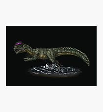 Dangerous Dilophosaurus Photographic Print