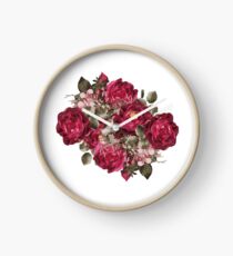 Living Life in Full Bloom Clock