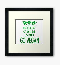KEEP CALM Framed Print