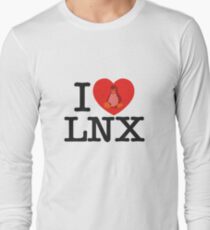 I Love Linux Long Sleeve T-Shirt
