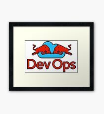 DevOps Wings Framed Print