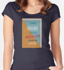 Keep calm Women's Fitted Scoop T-Shirt