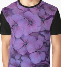 Purple hydrangea Graphic T-Shirt