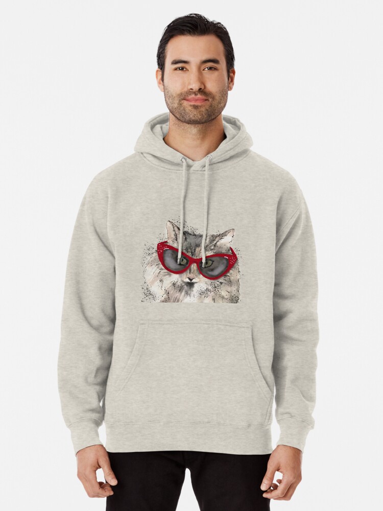 cat eyes hoodie