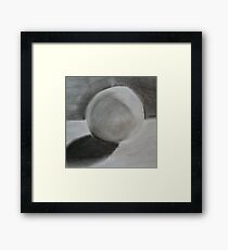soft sphere Framed Print
