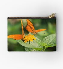 Two Dryas Iulia Butterflies Studio Pouch