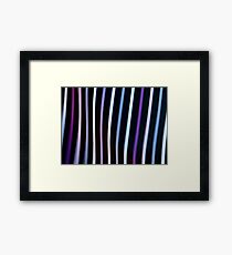 Stripes in Motion #1 Framed Print