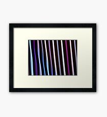 Stripes in Motion #2 Framed Print