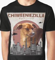 Chiweeniezilla - Chiweenie Chihuahua Dachshund Dog Giant Monster Graphic T-Shirt