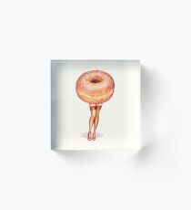 Donut Pin-Up Acrylic Block