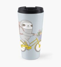 Biking Sloth Travel Mug