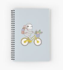 Cuaderno de espiral Biking Sloth