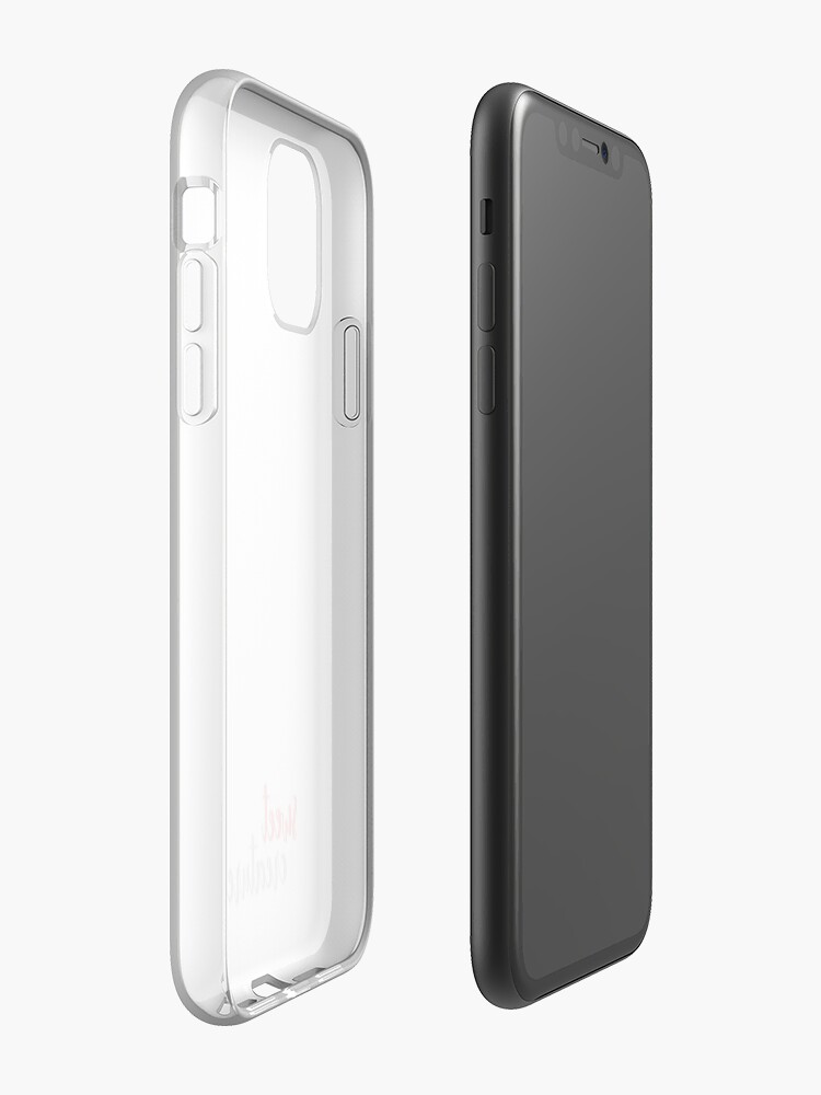 Coque iPhone « Créature douce », par pamplemousse9