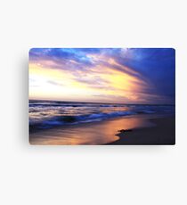 Secret Harbour Sunset Canvas Print