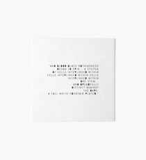 Blade Runner Cells Interlinked Art Board Print
