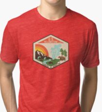 Yellowstone National Park Tri-blend T-Shirt