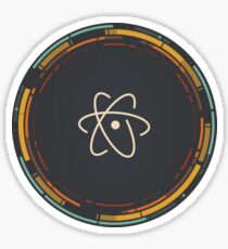 Atom Editor Sticker