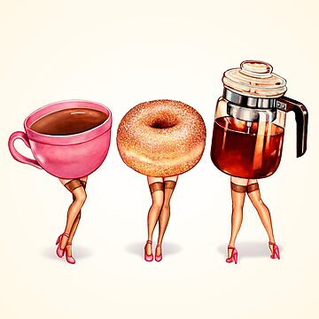 Artwork thumbnail, Coffee Pin-Ups by KellyGilleran