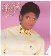 Michael Jackson PYT bad thriller Poster