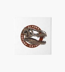 2018 Official Alaska Paleo-Project logo Art Board