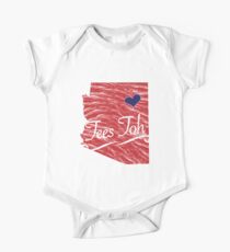 Tees Toh - Arizona AZ Souvenir - T-Shirts Stickers Apparel Gifts One Piece - Short Sleeve