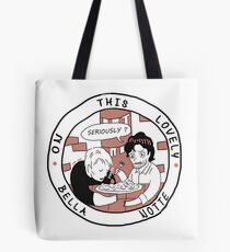 Gentleman and the Tramp (Hannibal) Tote Bag