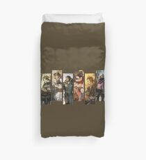 Octopath Traveler Characters Duvet Cover