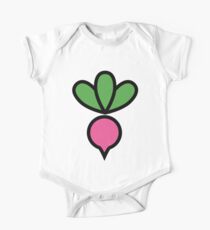 Radish Lover Design Cute And Funny Food Gift Idea One Piece - Short Sleeve