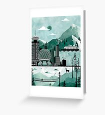 Vancouver Illustration Greeting Card