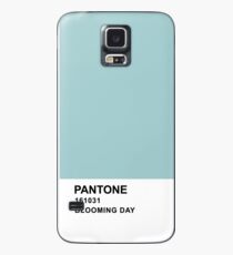 pantone exo-cbx blühender Tag Hülle & Klebefolie für Samsung Galaxy