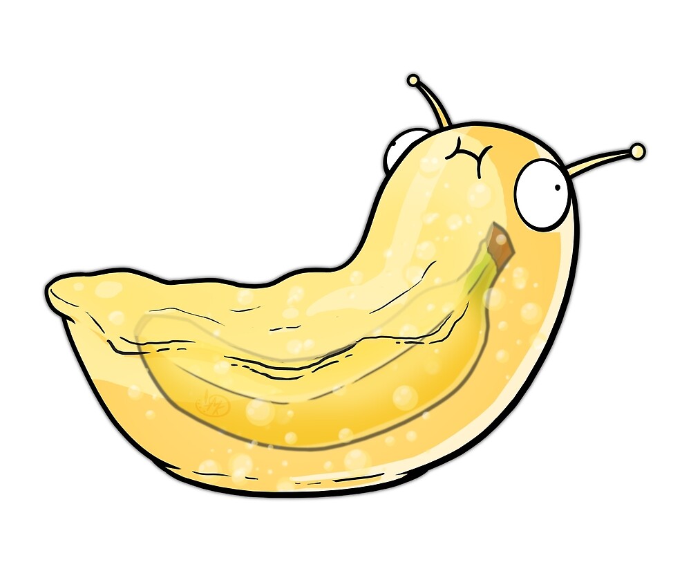 “Banana Slug Friend” by Cheltyka | Redbubble