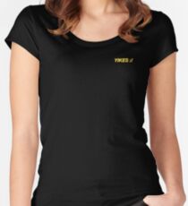 yikes :/ Fitted Scoop T-Shirt