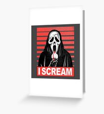I Scream... Greeting Card