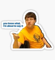 i dont care that you broke your elbow vine Sticker