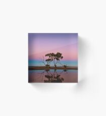 Beachmere Sunset Acrylic Block