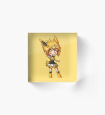 Jolteon Magical Girl Chibi Acrylic Block