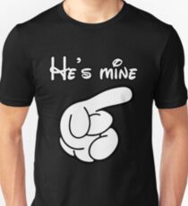 He's Mine Slim Fit T-Shirt