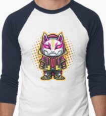 Drift Chibi Men's Baseball ¾ T-Shirt
