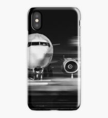 airplane front close-up iPhone Case