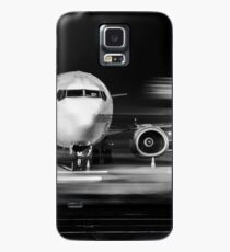 Flugzeugfront Nahaufnahme Hülle & Klebefolie für Samsung Galaxy
