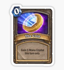 Hearthstone "Die Münze" Sticker